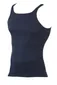 Kapart singlet donkerblauw feinripp katoen