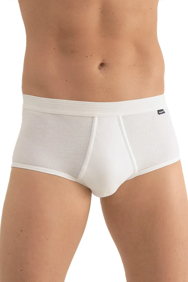 Kapart slip wit katoen