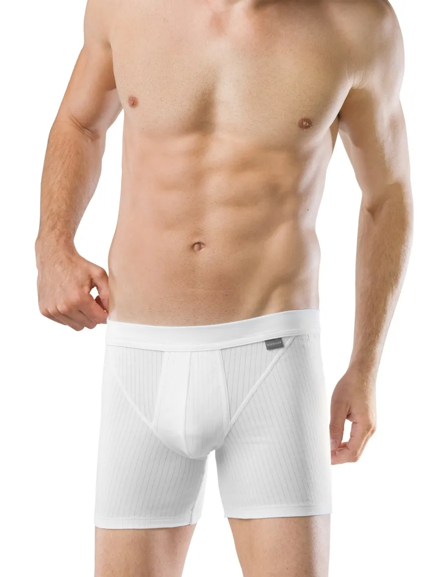 5=4 Schiesser boxershort Authentic wit katoen