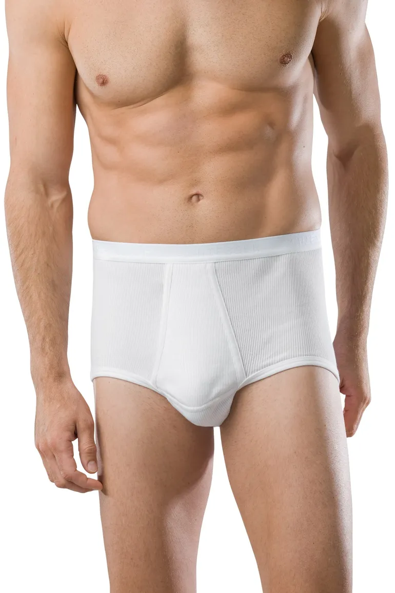 5=4 Schiesser Original classics slip wit doppelripp katoen