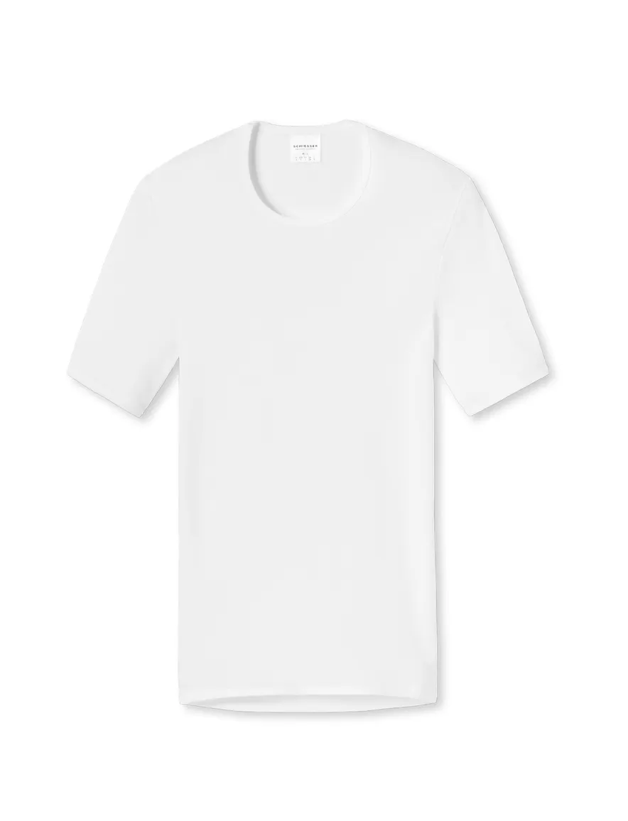 Original Classics t-shirt Schiesser wit effen katoen