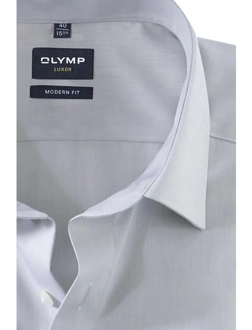 Overhemd Olymp Luxor Modern Fit grijs