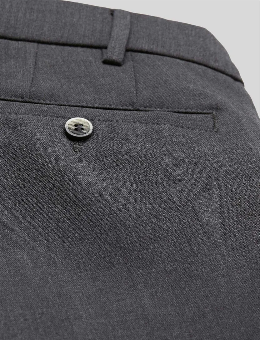 Meyer broek Roma antraciet wol-menging