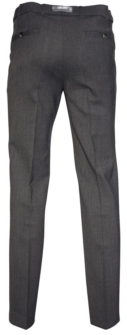 Meyer broek Roma antraciet wol-menging
