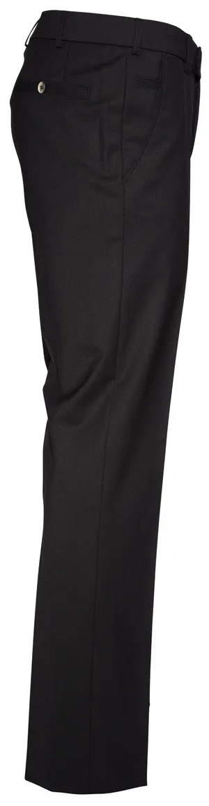 Meyer broek Roma zwart wol-menging