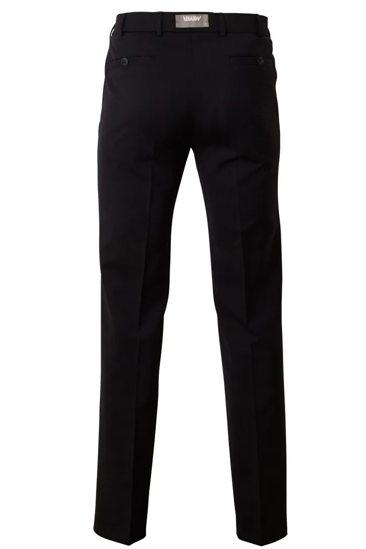 Meyer broek Roma navy blue folklore pattern