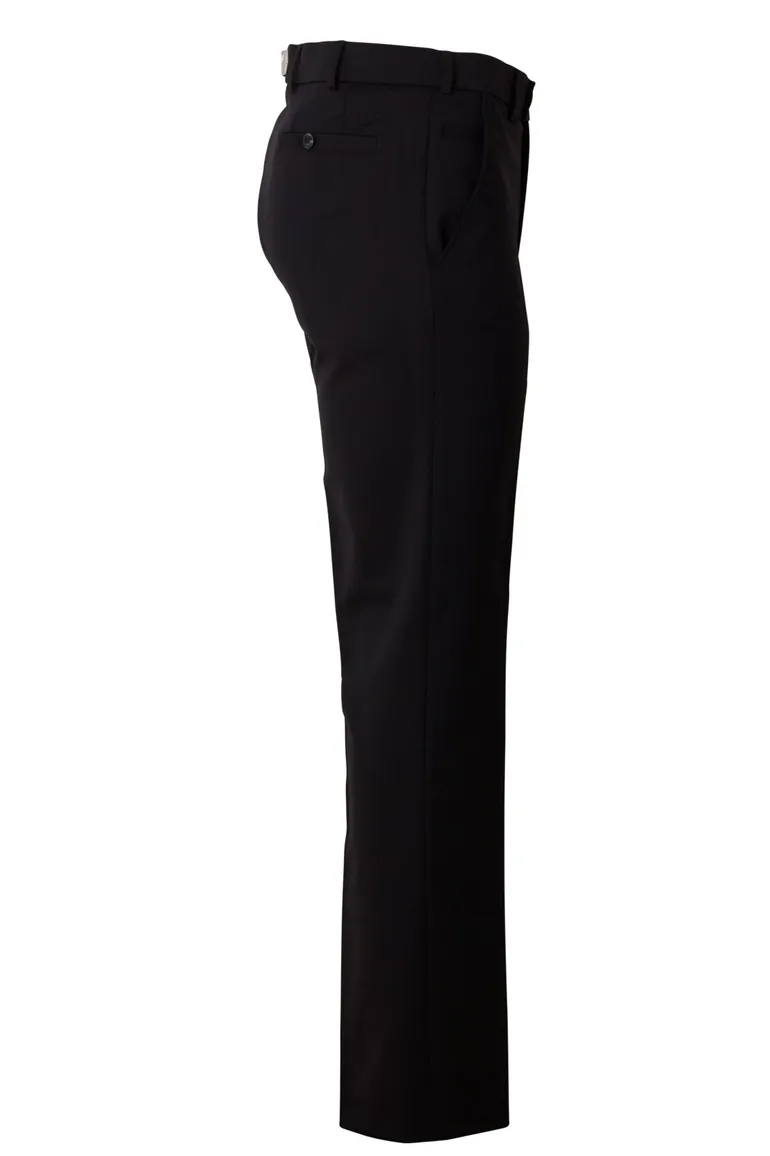 Meyer broek Roma midnight blue red flowers
