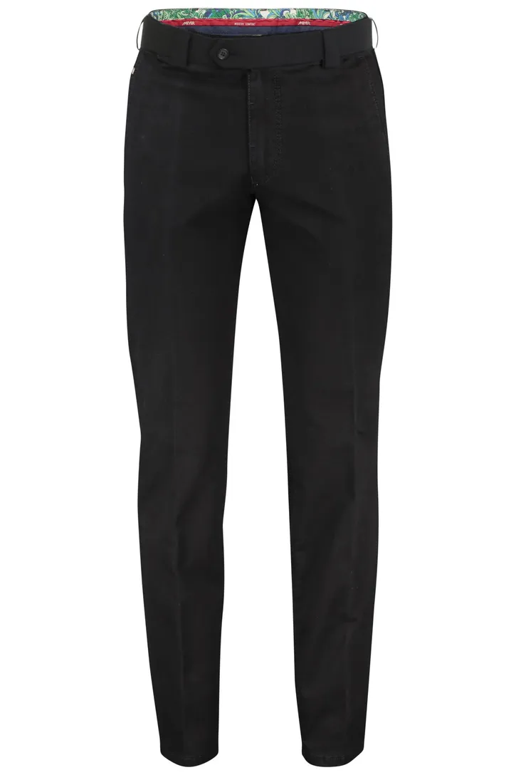 Meyer Pantalon Roma zwart