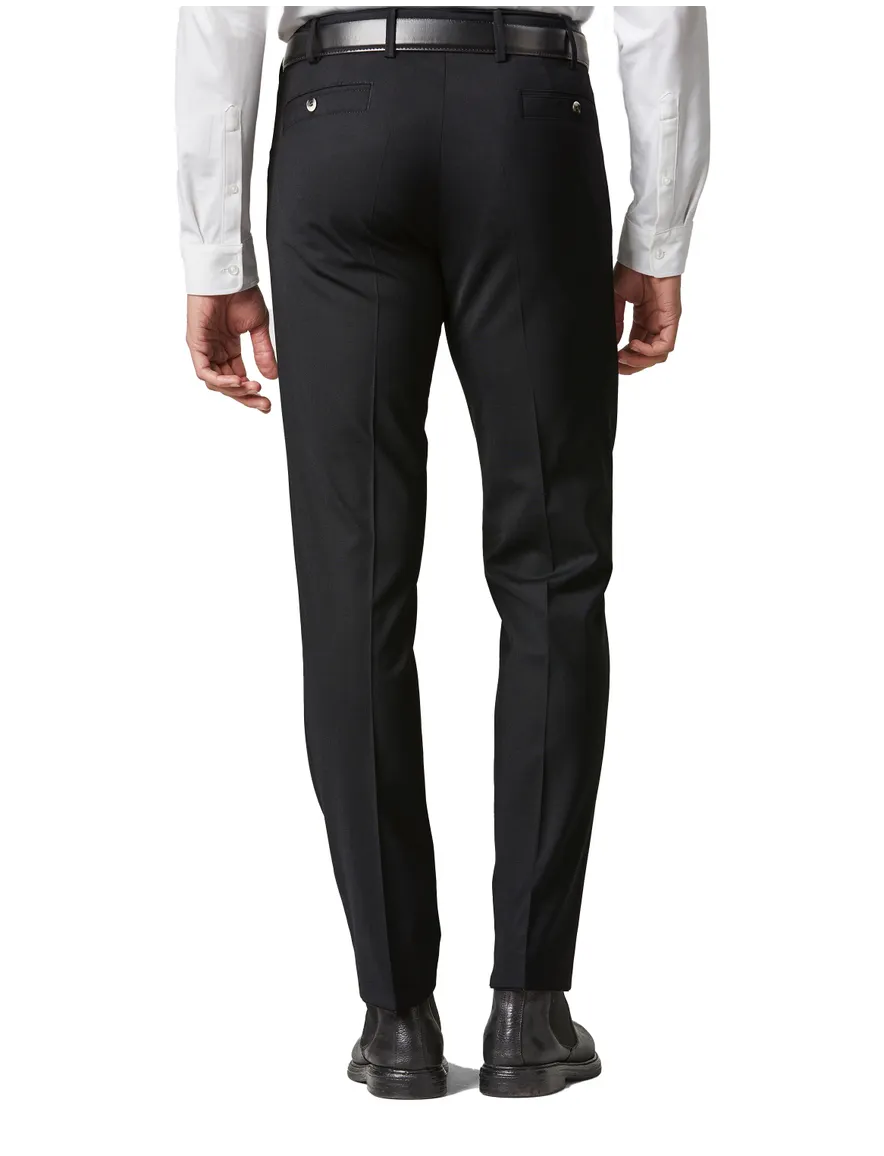 Meyer Pantalon wol zwart DIEGO Art. 9-344-09