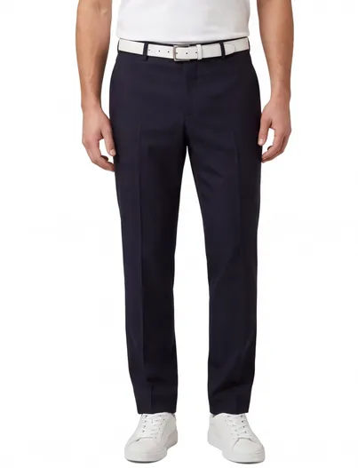 Roy Robson Roy Robson Flatfront Broek Donkerblauw