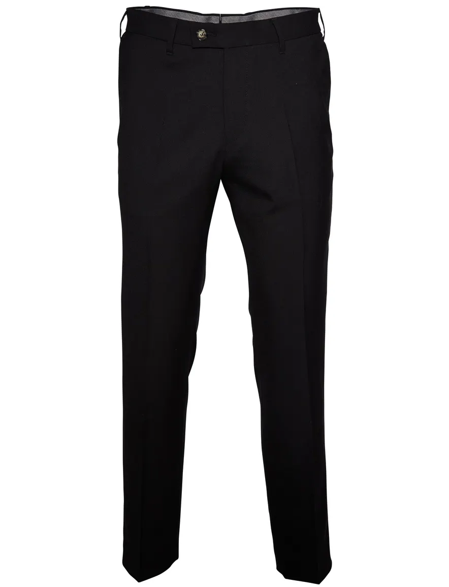 Broek Gardeur Bardo zwart wol-menging