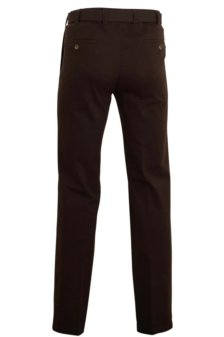 M.E.N.S. broek Madrid donkerbruin Madrid-U