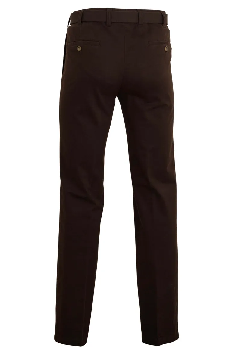 M.E.N.S. broek Madrid donkerbruin Madrid-U