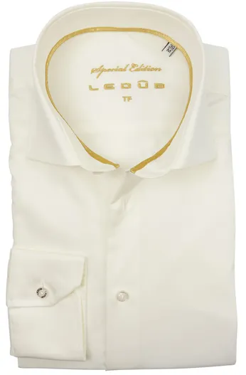Ledub Ledub mouwlengte 7 overhemd Tailored Fit