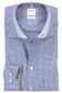 Olymp comfort fit overhemd subtiel ruitje navy