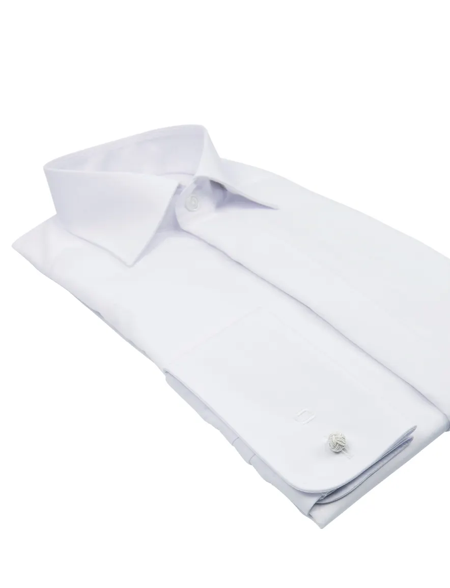 Olymp mouwlengte 7 smoking shirt wit non iron