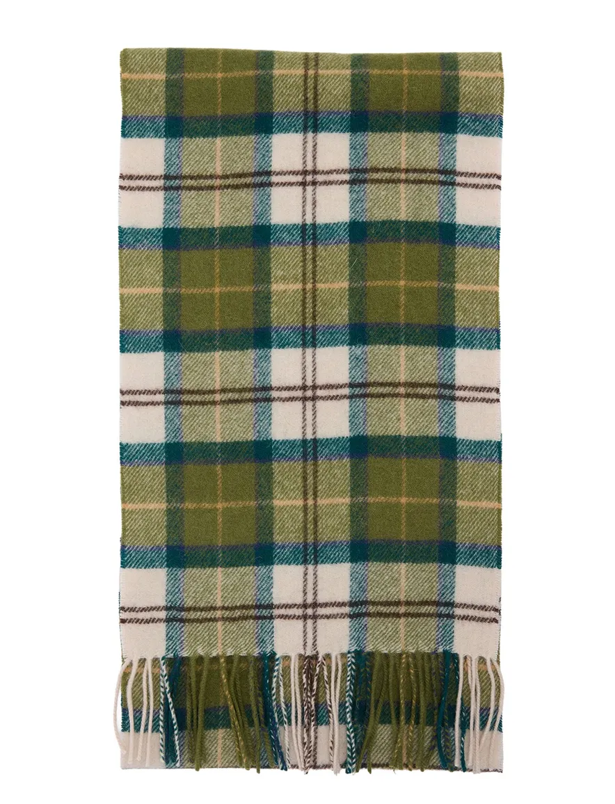 Barbour sjaal groen geruit