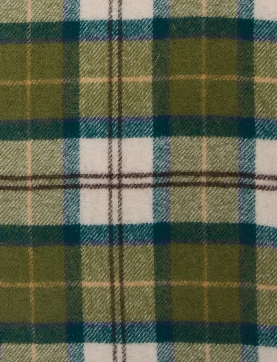 Barbour sjaal groen geruit