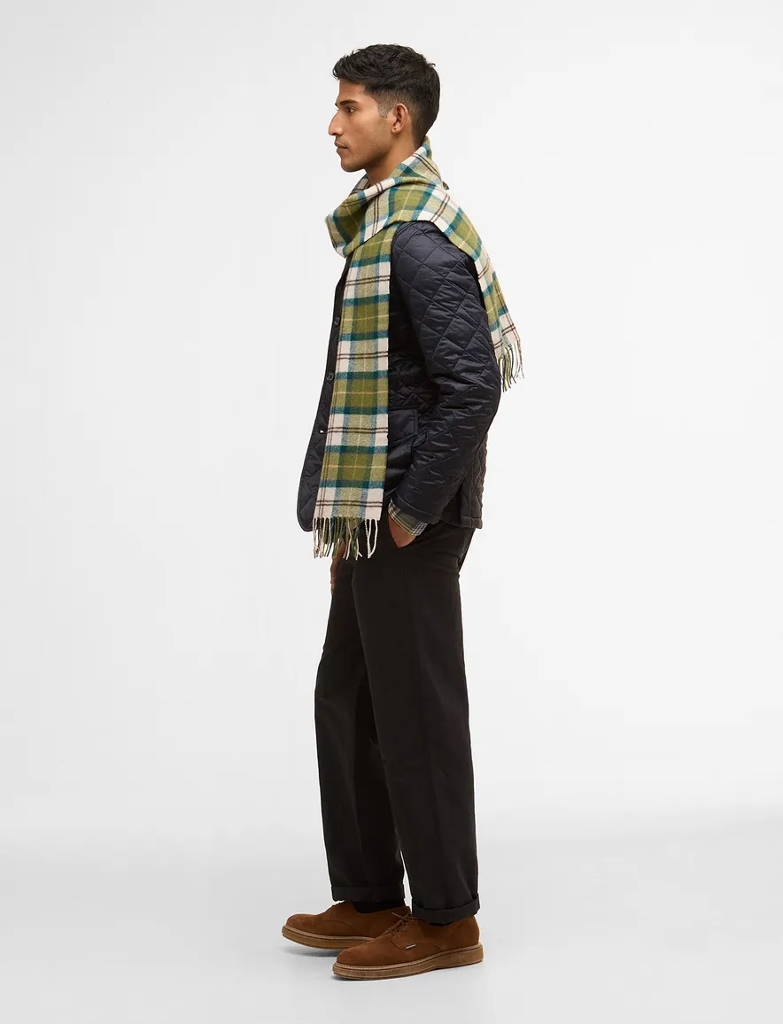 Barbour sjaal groen geruit