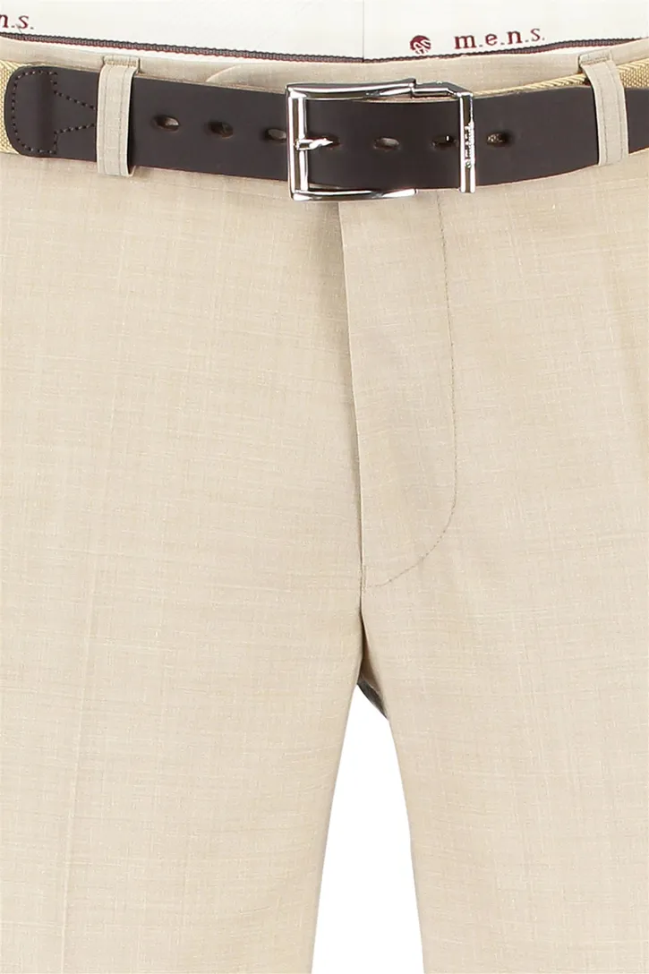 M.E.N.S. Pantalon wol beige Madrid