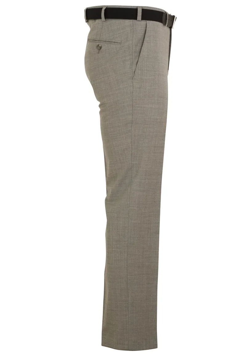 M.E.N.S. pantalon light wool grijs Madrid