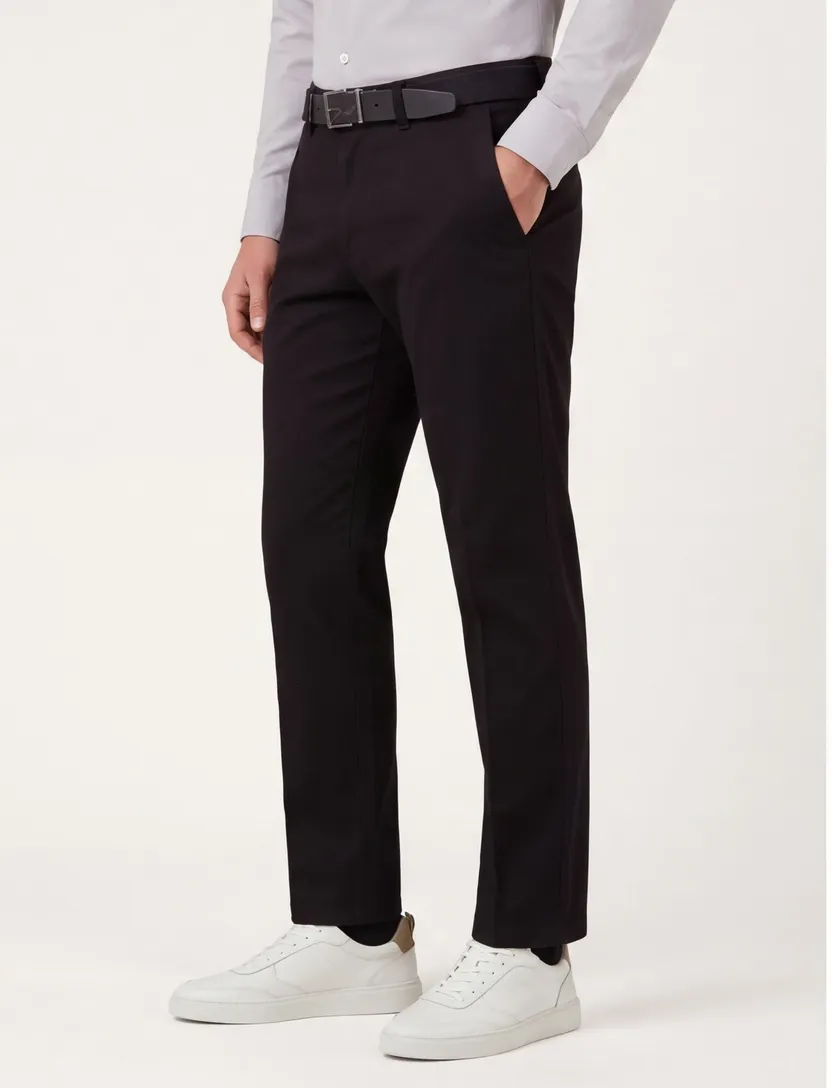 M.E.N.S. broek zwart winter katoen Madrid