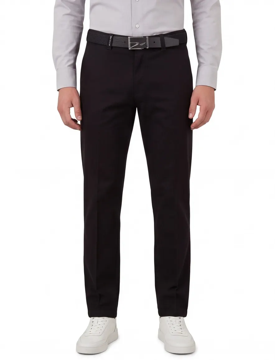 M.E.N.S. broek zwart winter katoen Madrid