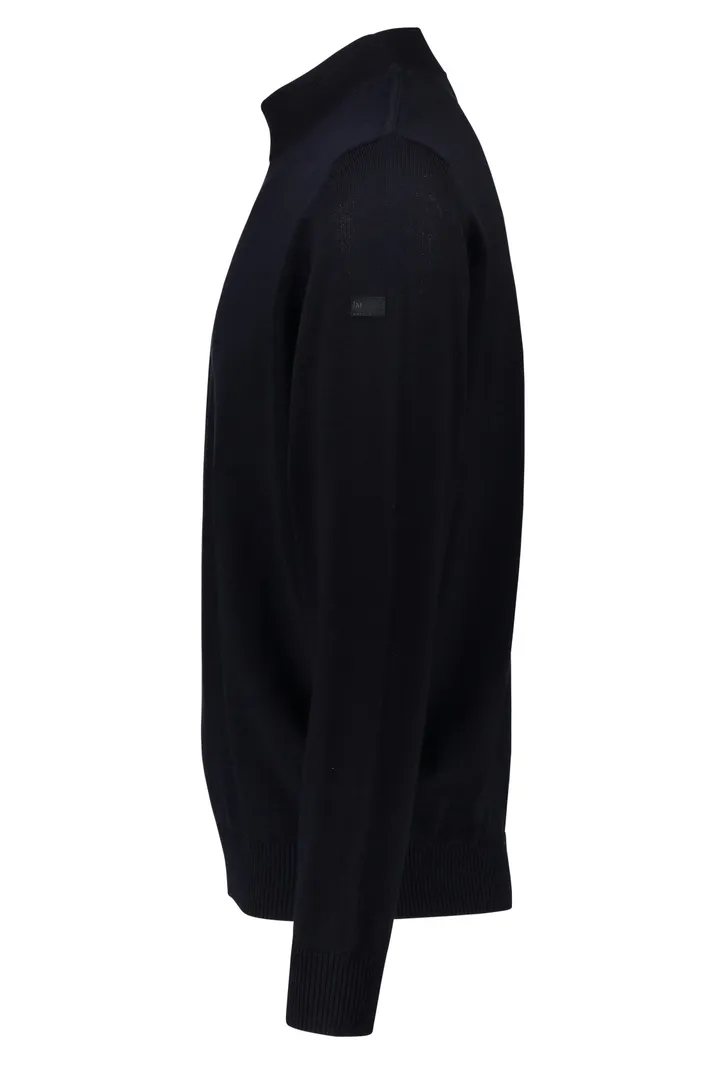 Maerz turtle neck navy merinowol