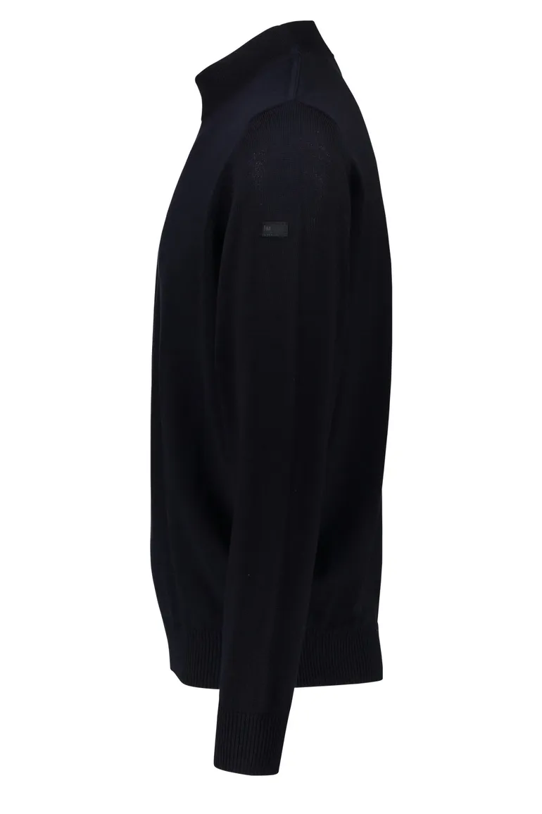 Maerz turtle neck navy merinowol
