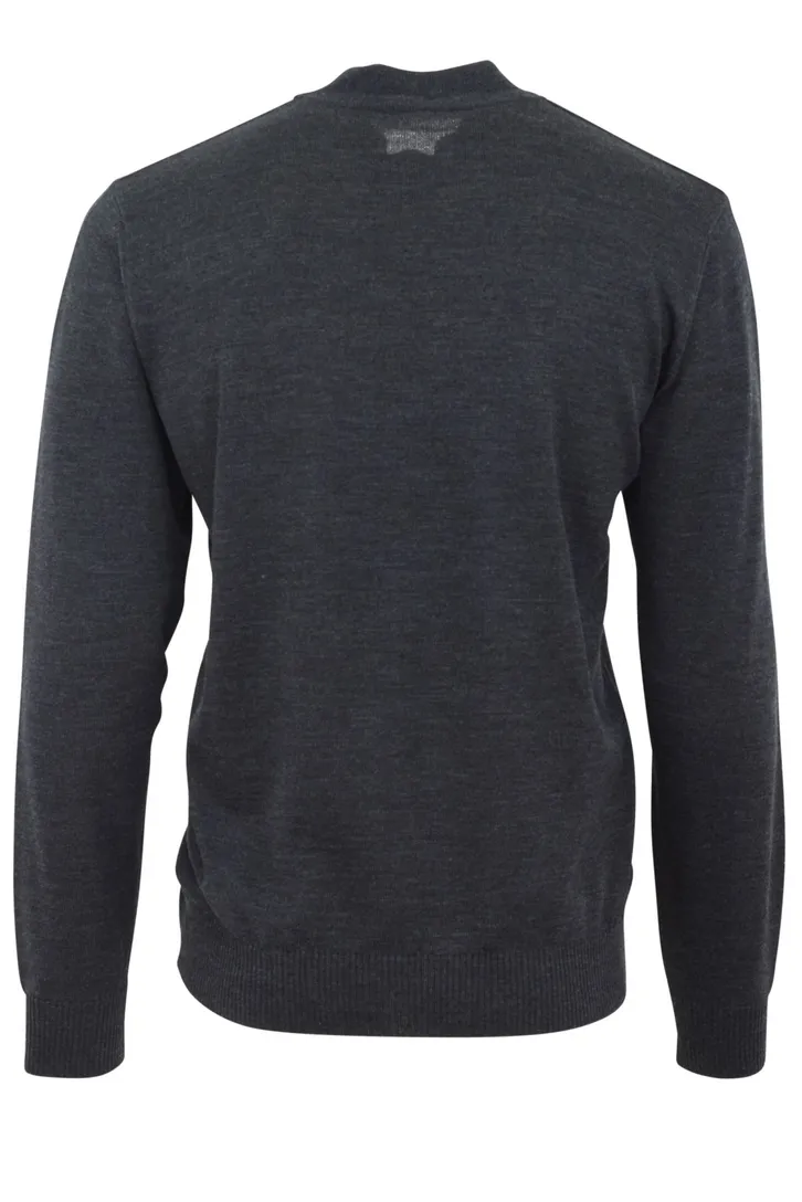 Maerz trui turtle neck antraciet merinowol