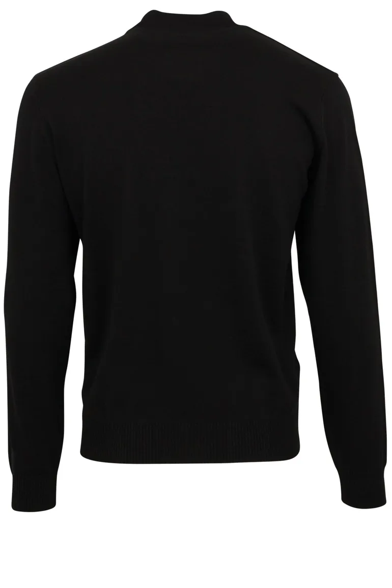 Maerz turtle neck zwart wol