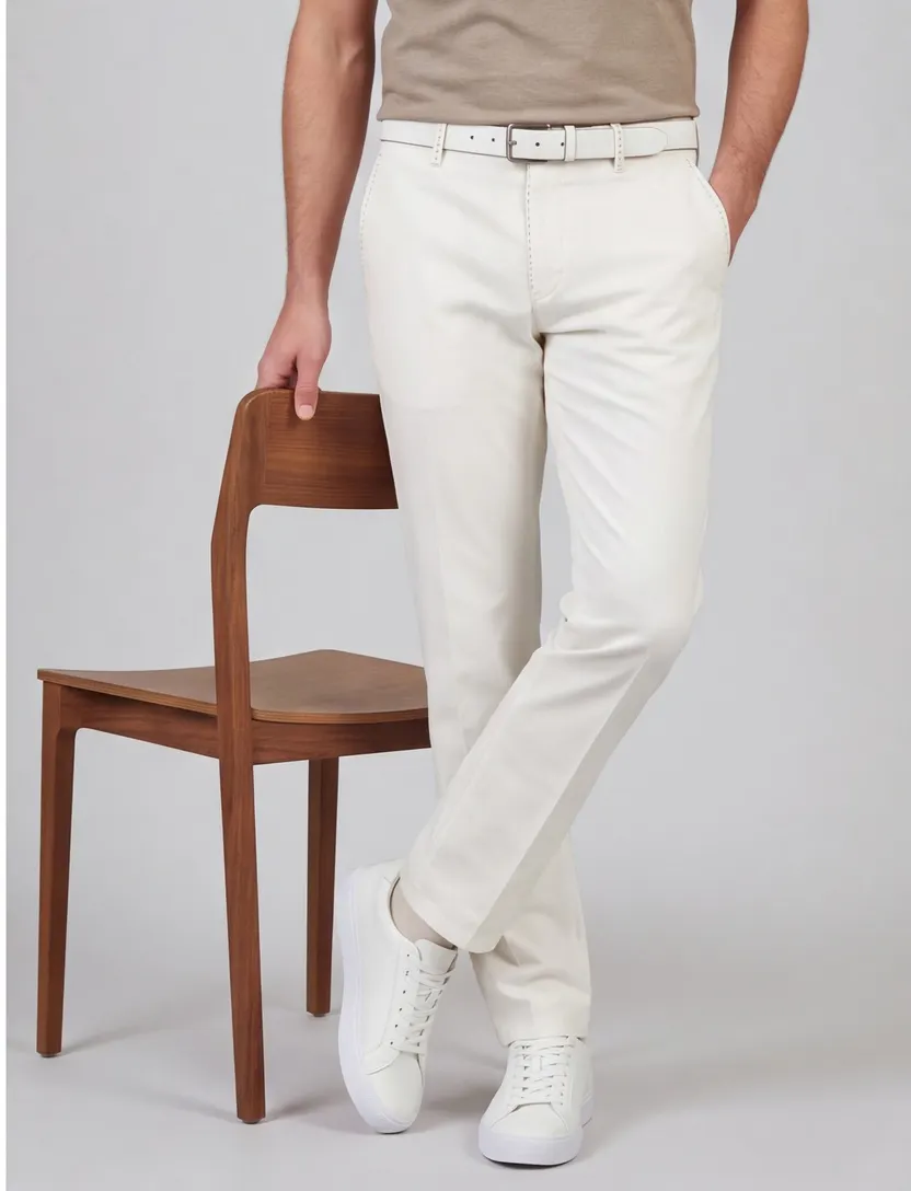 Chino Meyer creme 15% kapok