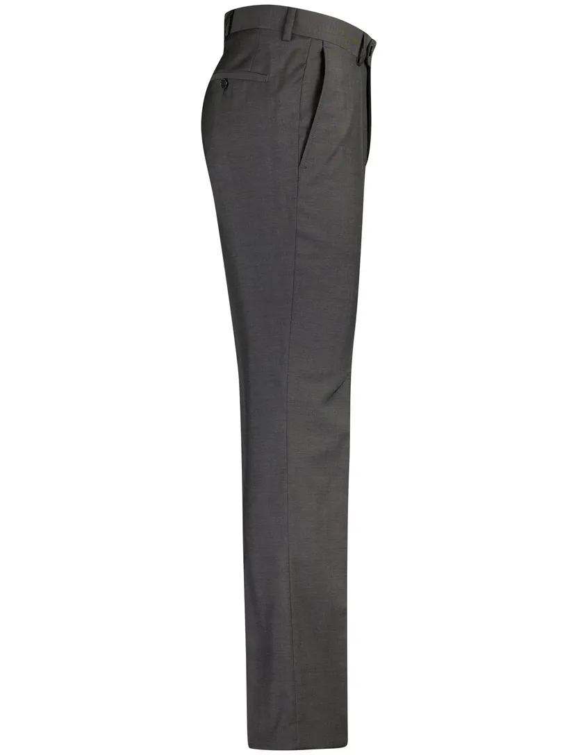 Broek Roy Robson scheerwol antraciet flatfront