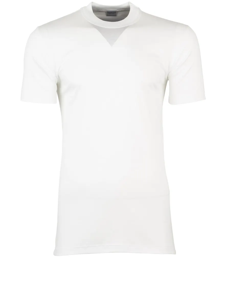 Novila t-shirt wit effen katoen
