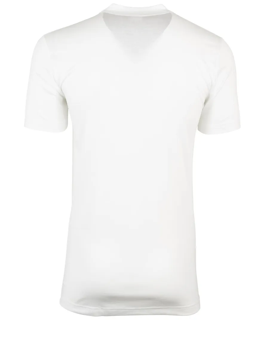 Novila t-shirt wit effen katoen