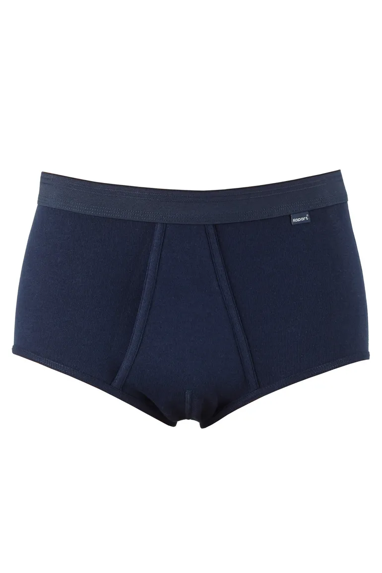 Kapart slip donkerblauw katoen