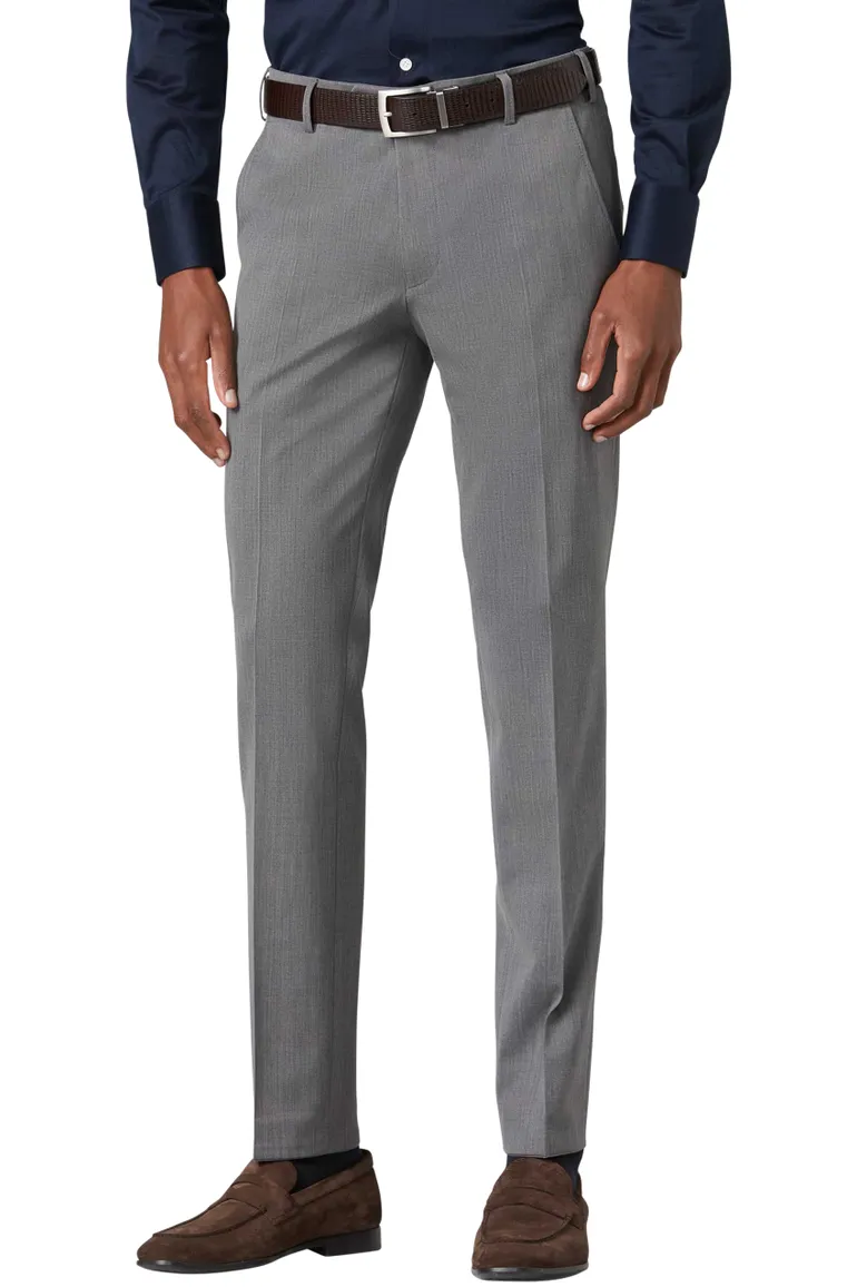 Meyer Pantalon wol grijs BONN Art. 9-2500-06