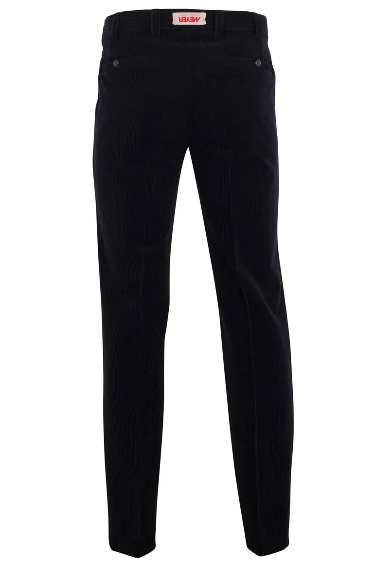 Meyer wolcord pantalon Roma marine