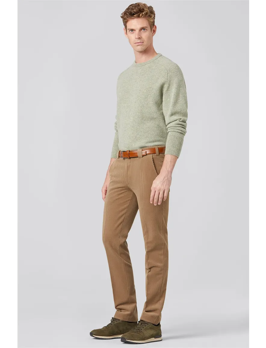 Meyer pantalon Roma beige wolcord