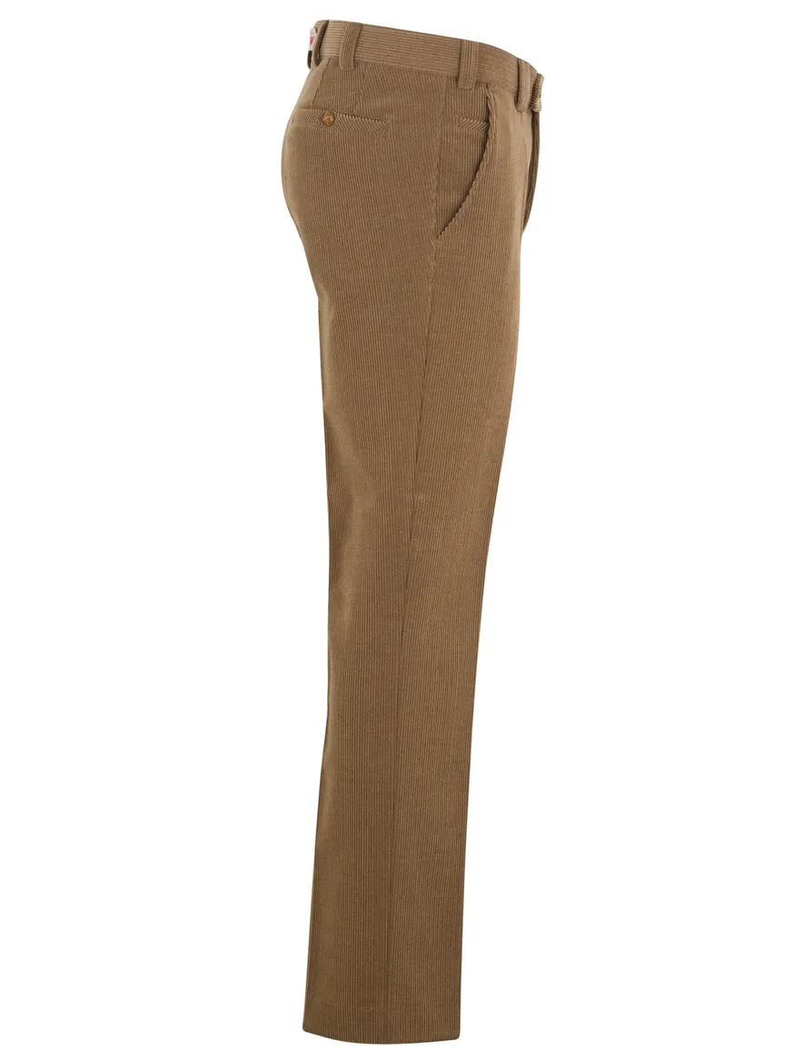 Meyer pantalon Roma beige wolcord