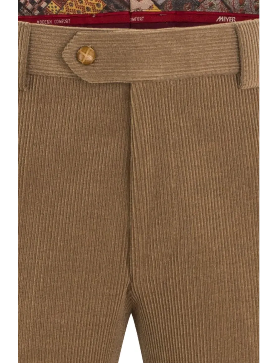 Meyer pantalon Roma beige wolcord
