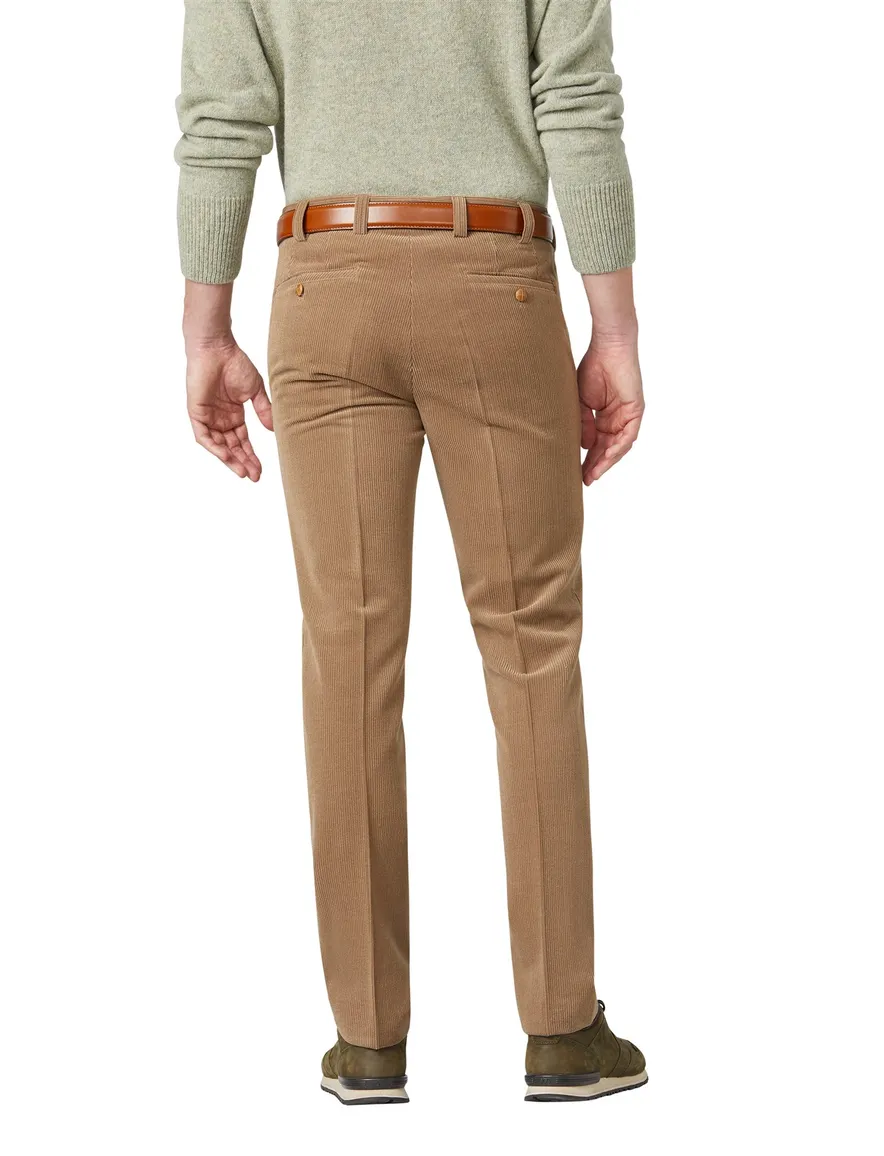 Meyer pantalon Roma beige wolcord