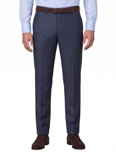 Dressler Dressler pantalon Jeff Mix & Match staalblauw