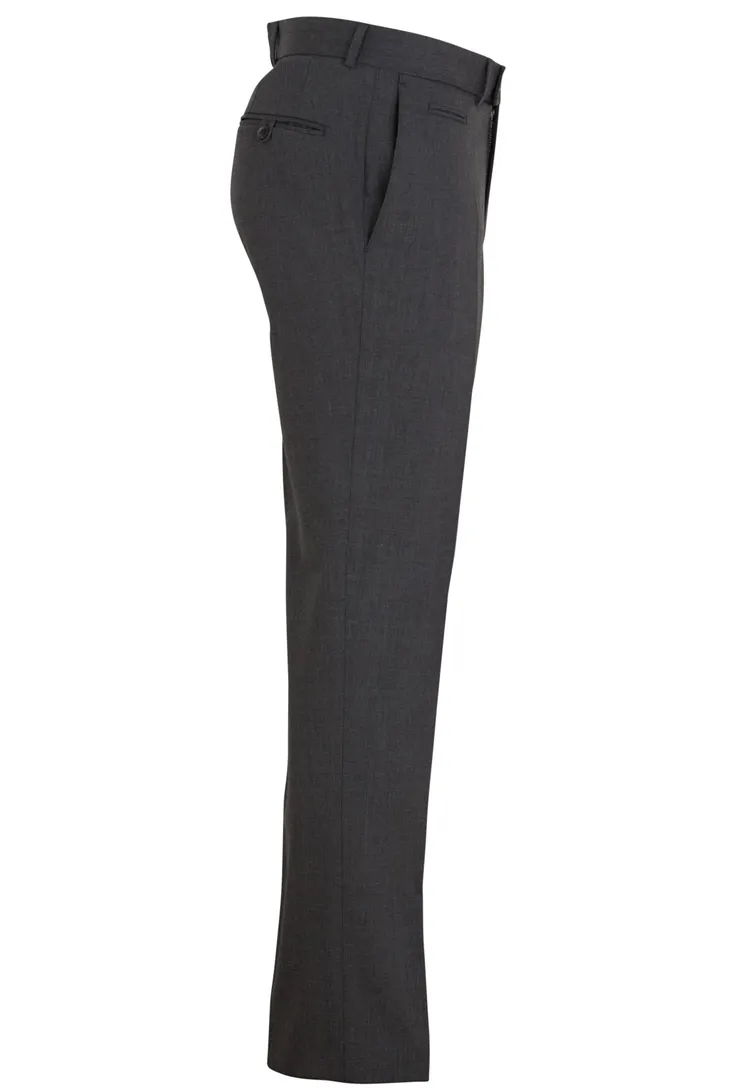 Pantalon Brax donkergrijs wol model Enrico