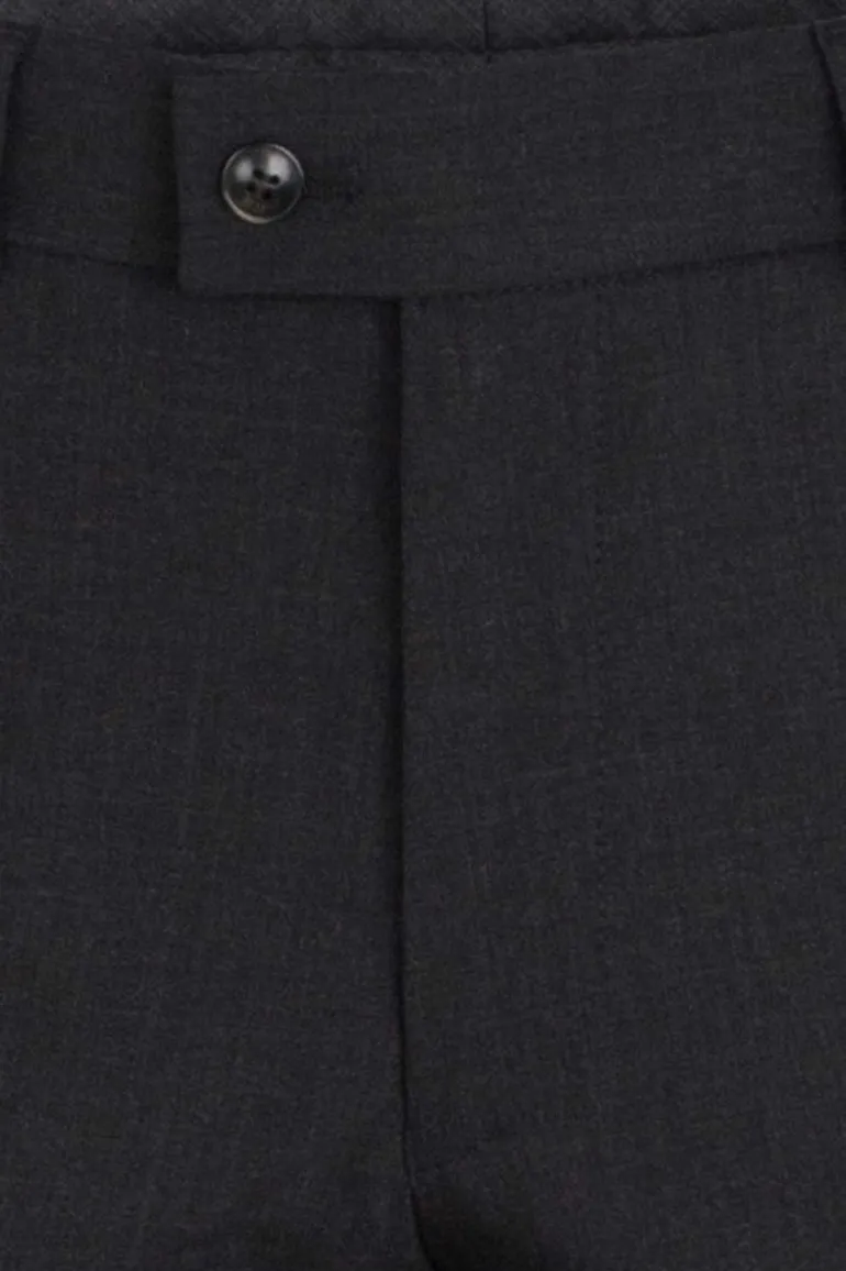 Pantalon Brax Enrico donkergrijs wol