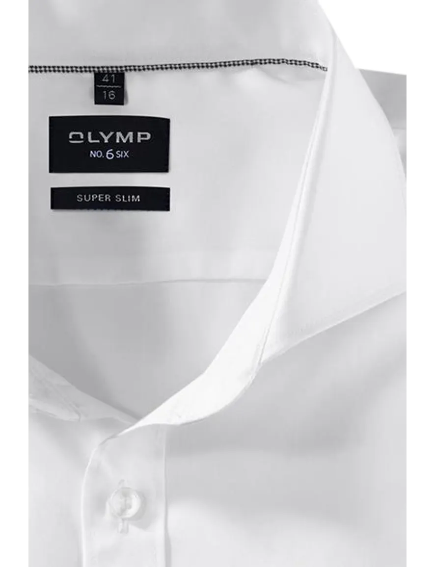 Olymp No. Six overhemd wit