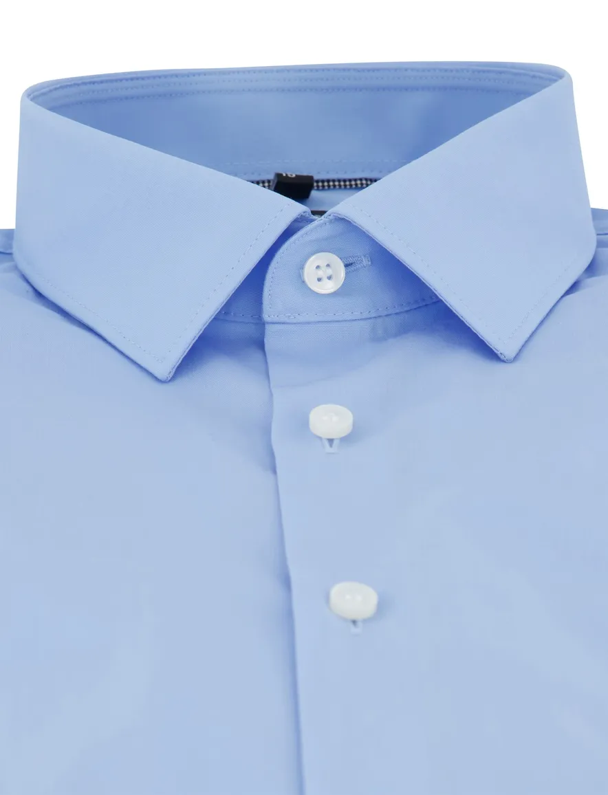 Overhemd Olymp lichtblauw super slim fit