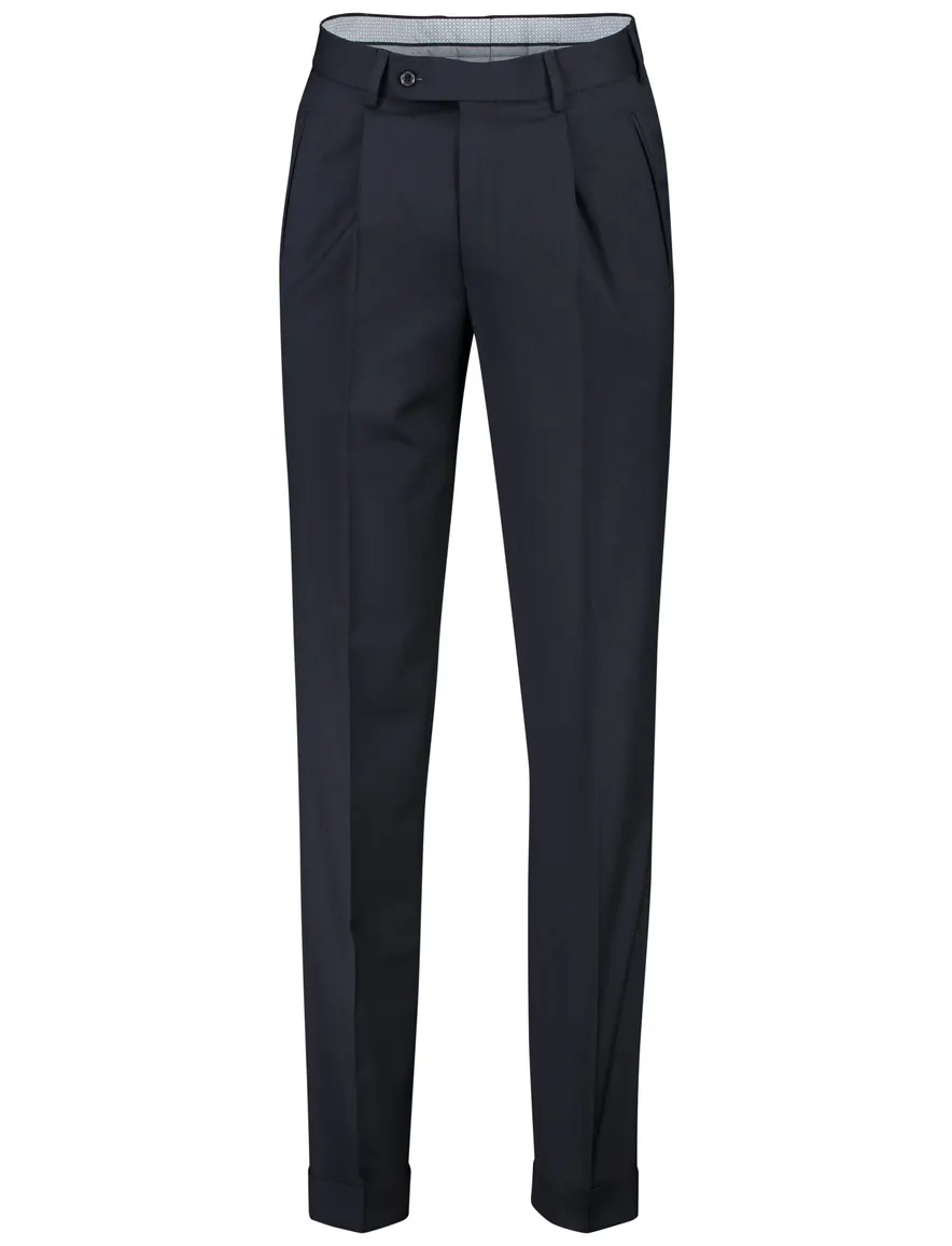 Hiltl pantalon Milano-U wol navy