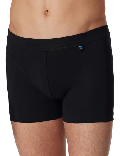 Schiesser Schiesser boxershort Long Life Cotton effen zwart