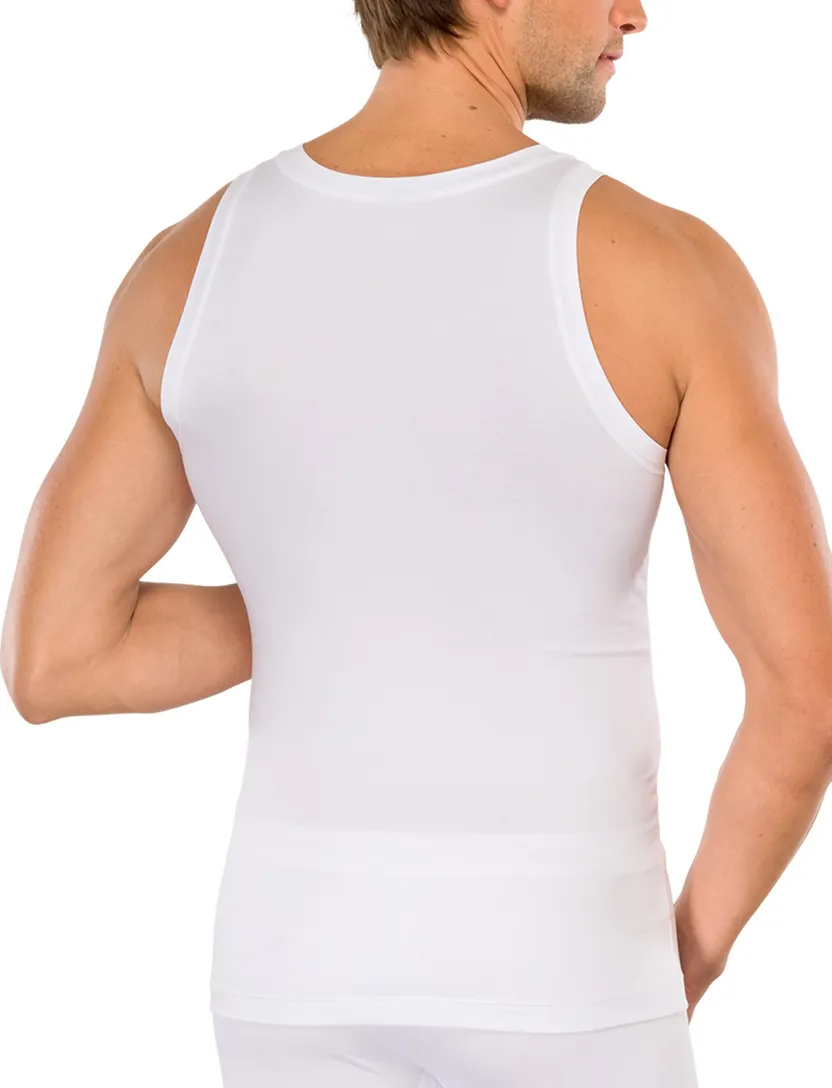 5=4 Singlet Schiesser long life cotton wit